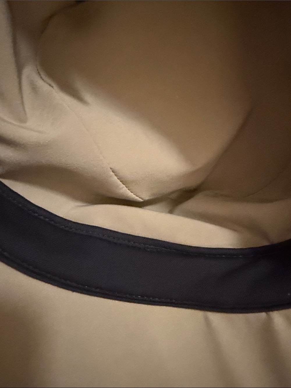 Nike Khaki Wide Brim Sun Hat with Black Swoosh - Picture 5 of 7